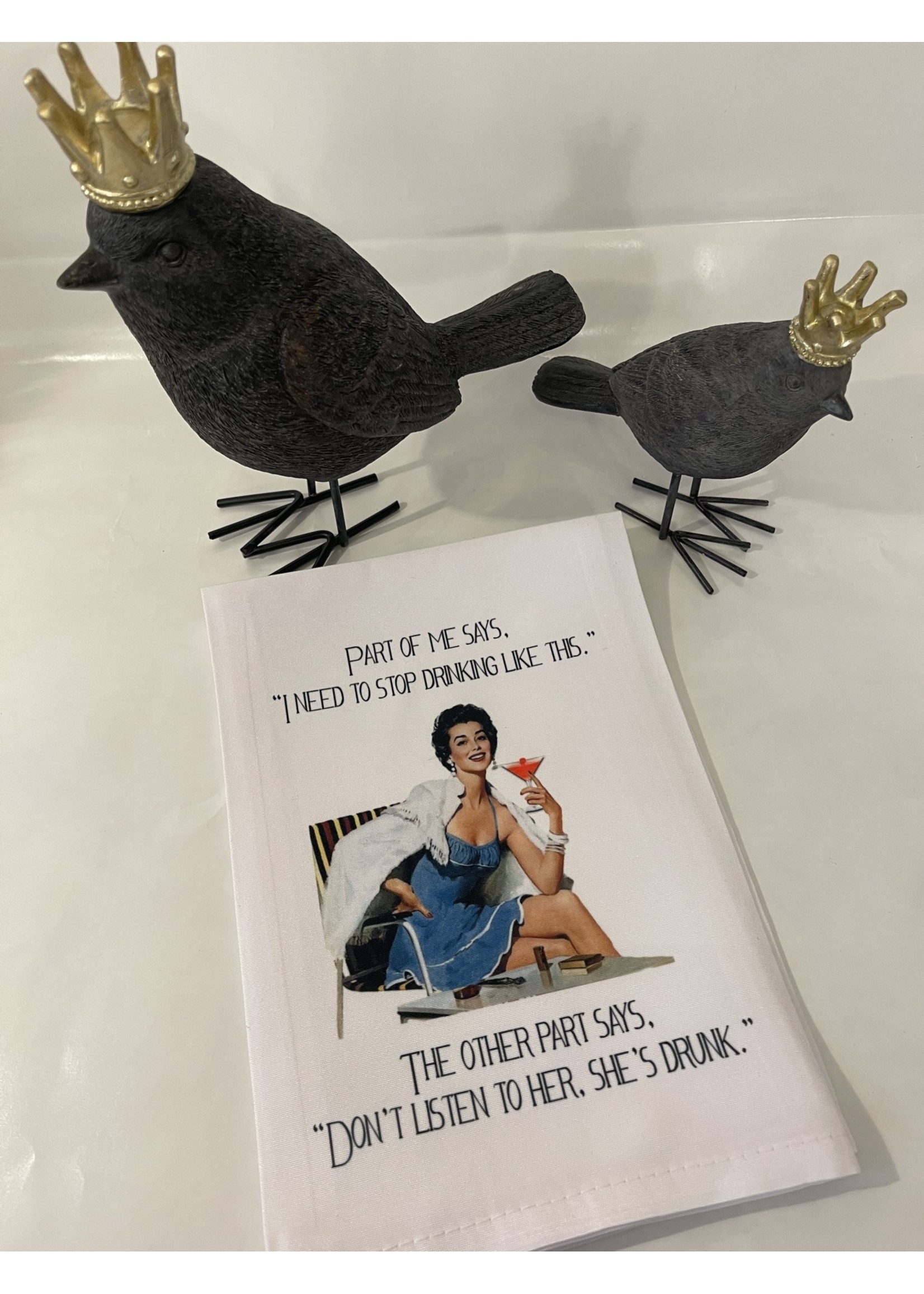 Sassy Talkin' Sassy Talkin' Towel:  Part of me says