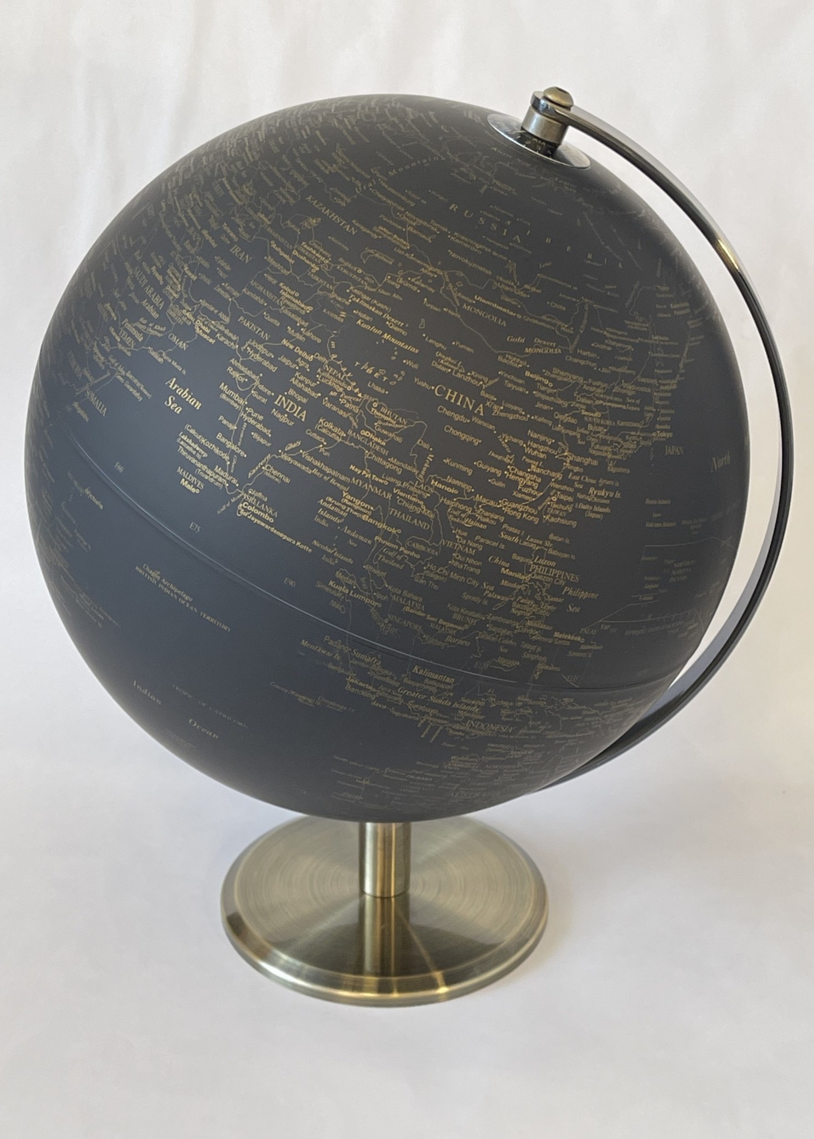Torre & Tagus Black & Gold Vintage Globe