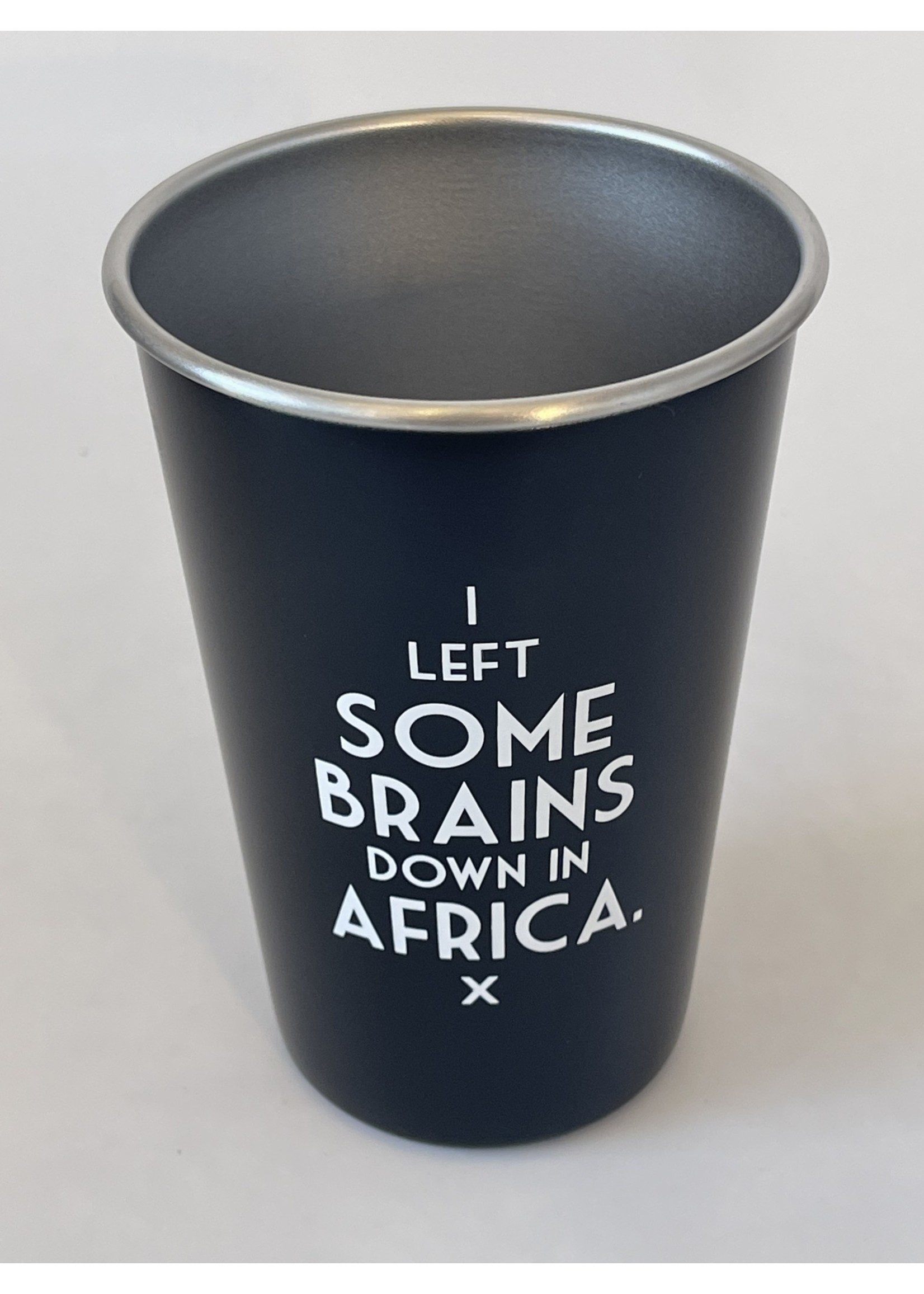Meriwether Brains down in Africa Tumbler - Misquoted Song Lyrics