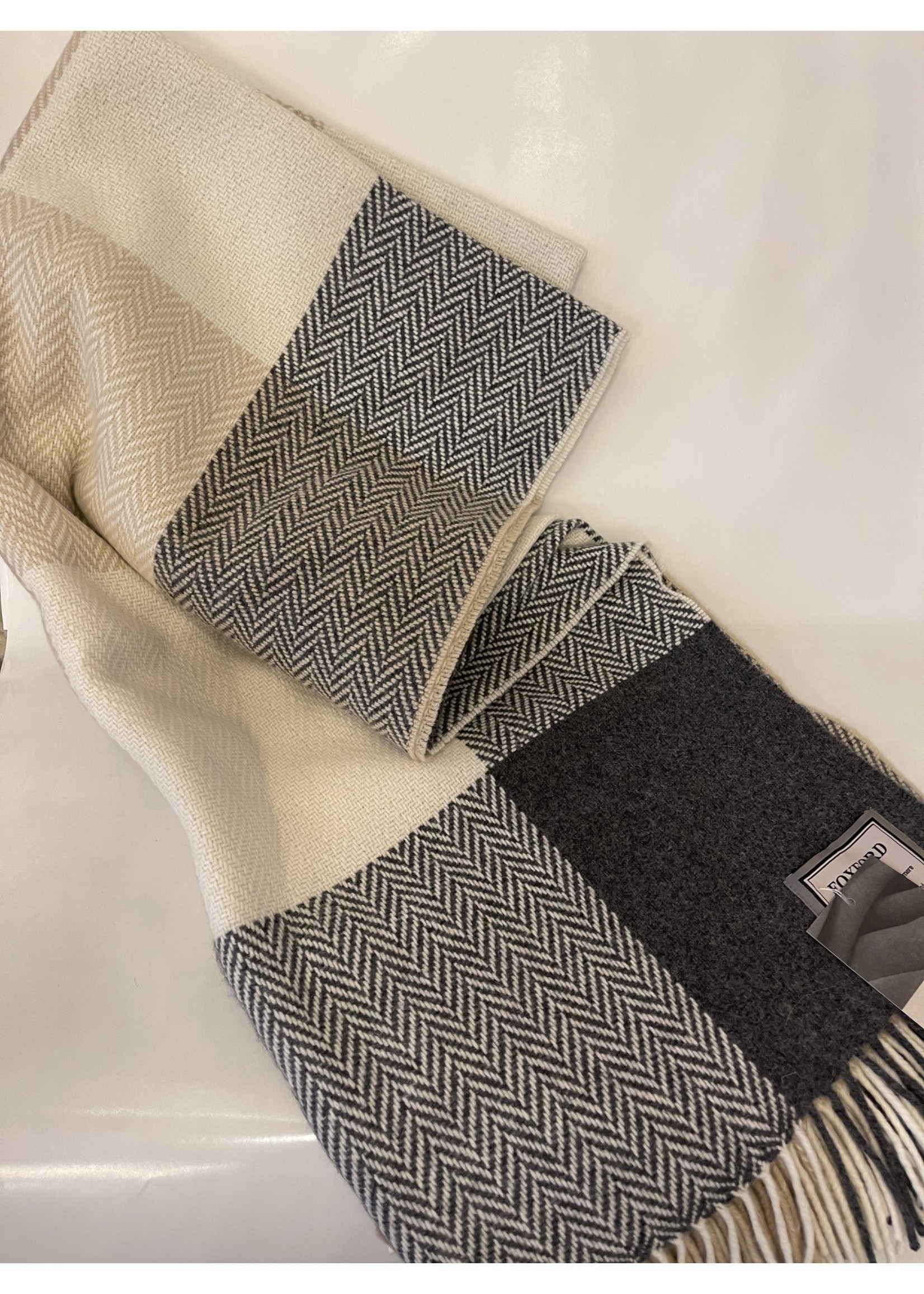 Foxford Mills Foxford Mills - Cashmere & Wool Blanket - The Lacken