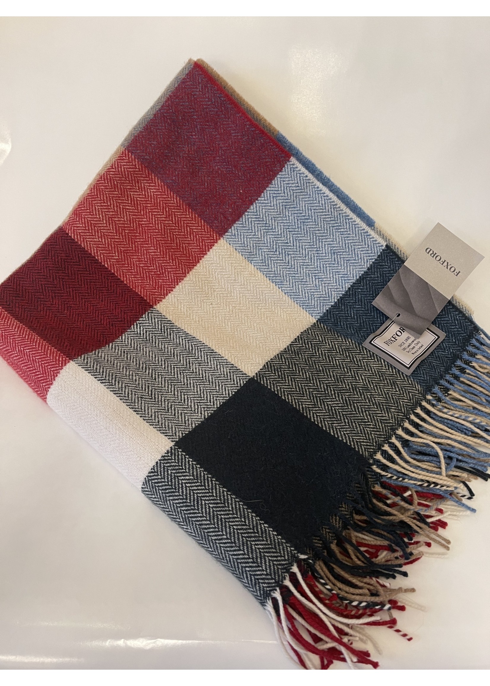 Foxford Mills Foxford Mills - Lambswool Blanket - The Woodlands Avenue