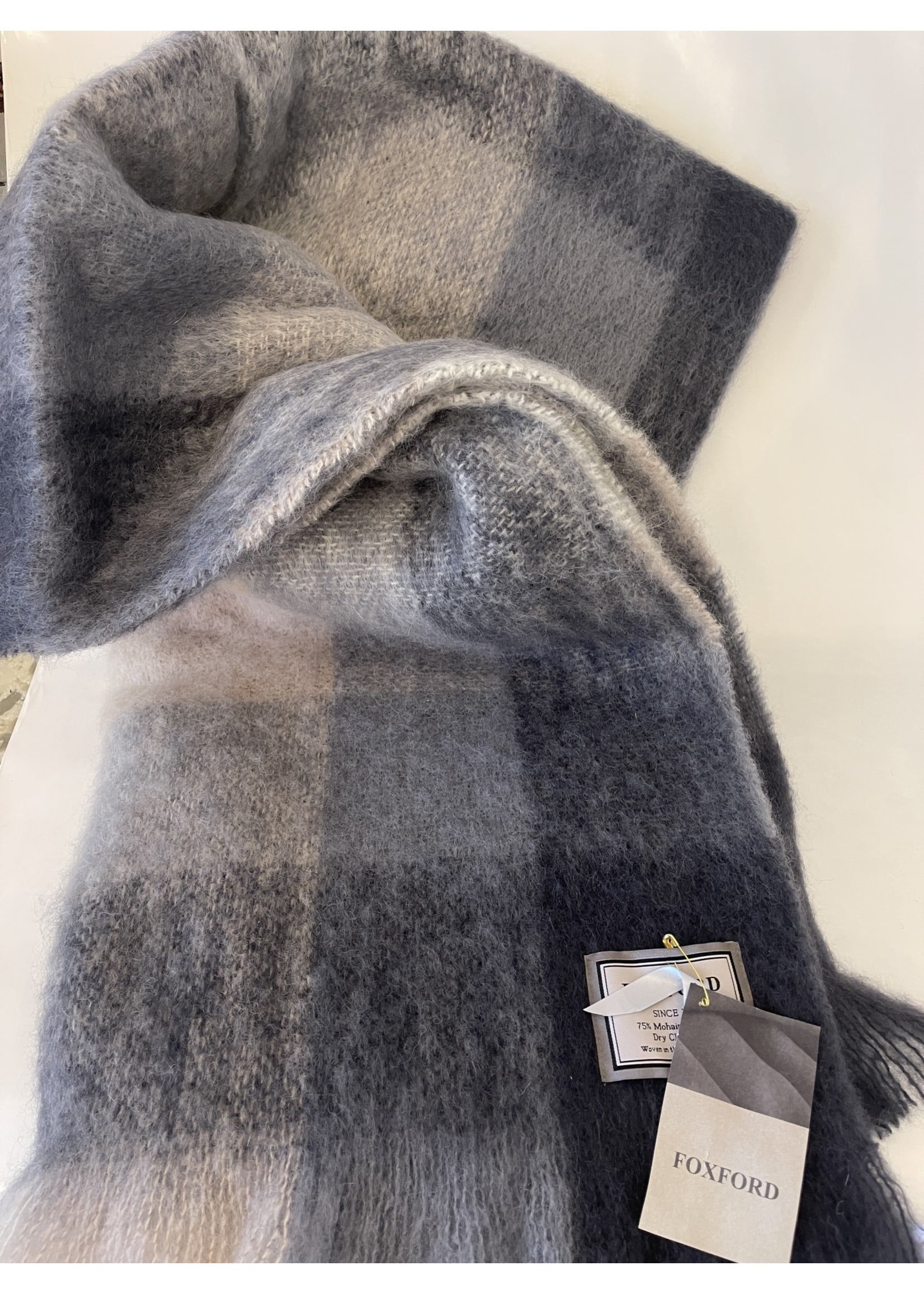 Foxford Mills Foxford Mills - Mohair Blanket - Classic Check