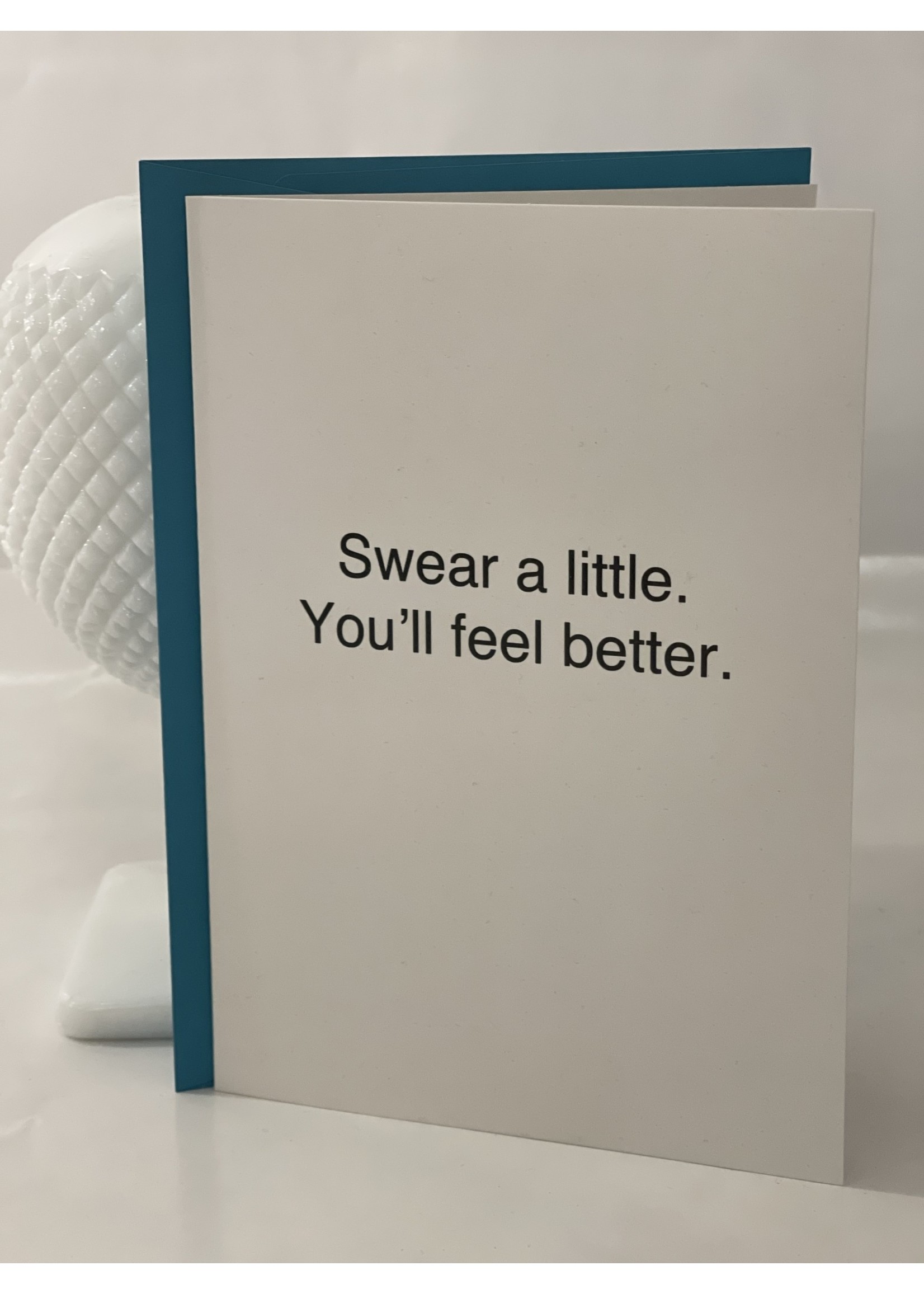 Creative Brands Swear You'll Feel Better Card