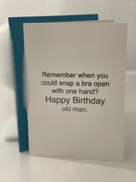 Old Man Birthday Card