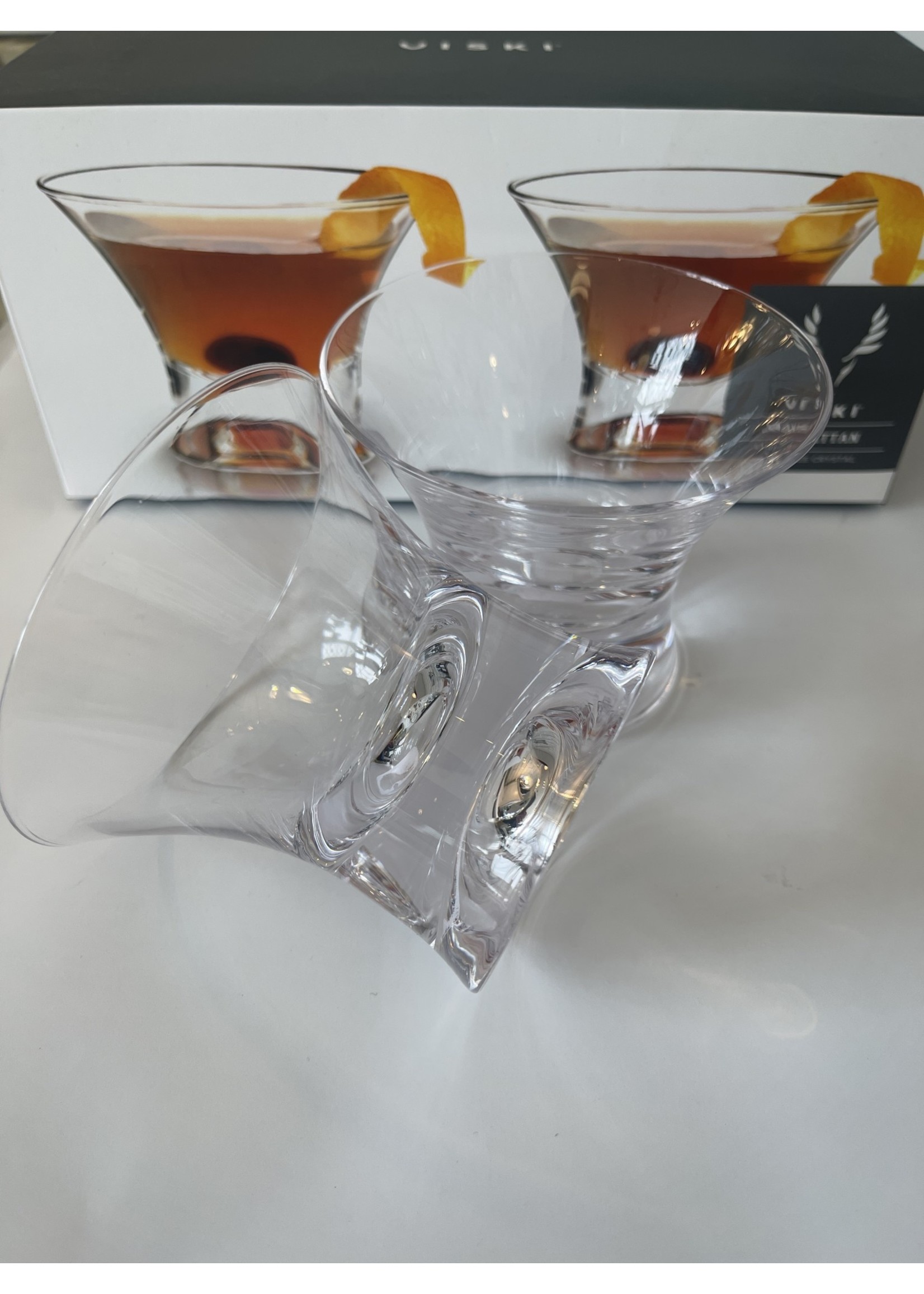 Viski Viski Crystal Manhattan Glass-  price per glass