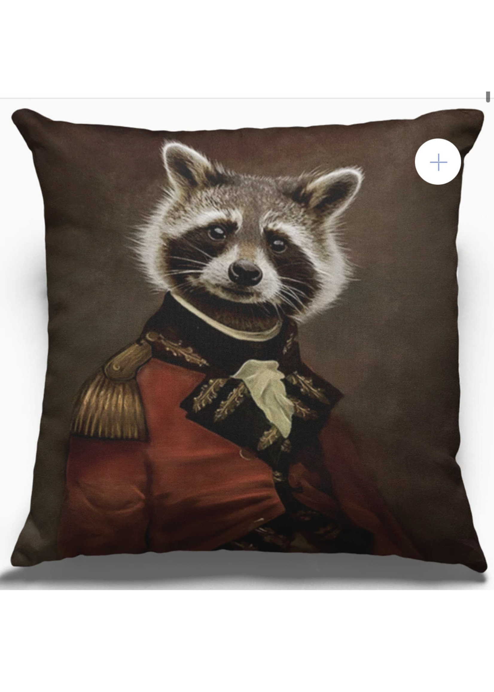 Moderny Sovereign Series Pillows - Raccoon