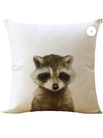 Moderny Baby Animals Pillow - Raccoon
