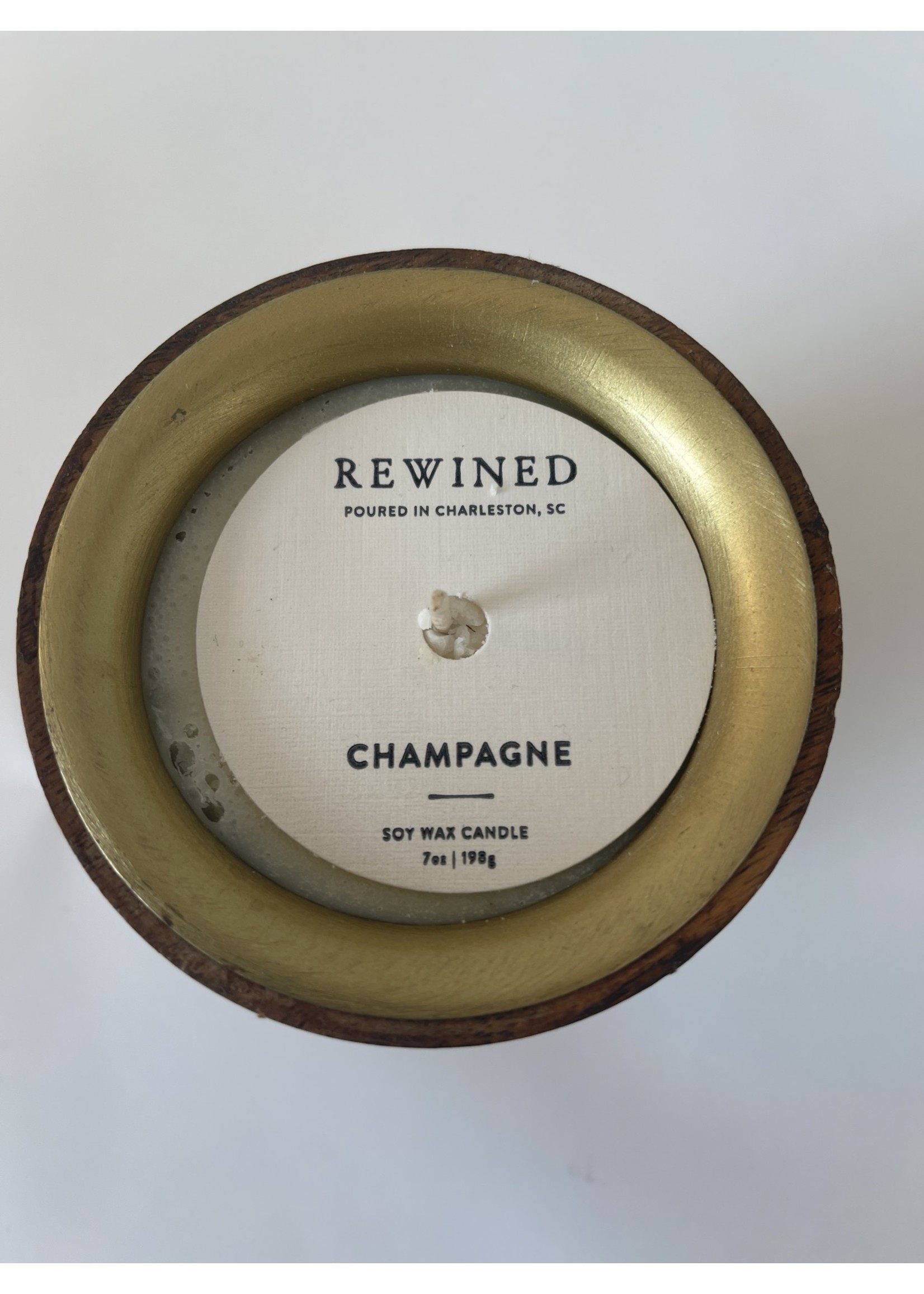 Rewined Rewined Champagne Barrel Candle