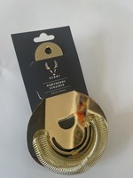 Viski Viski Gold Hawthorne Bar Strainer