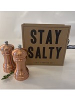 Creative Brands Salt & Pepper Mill - SALTY set