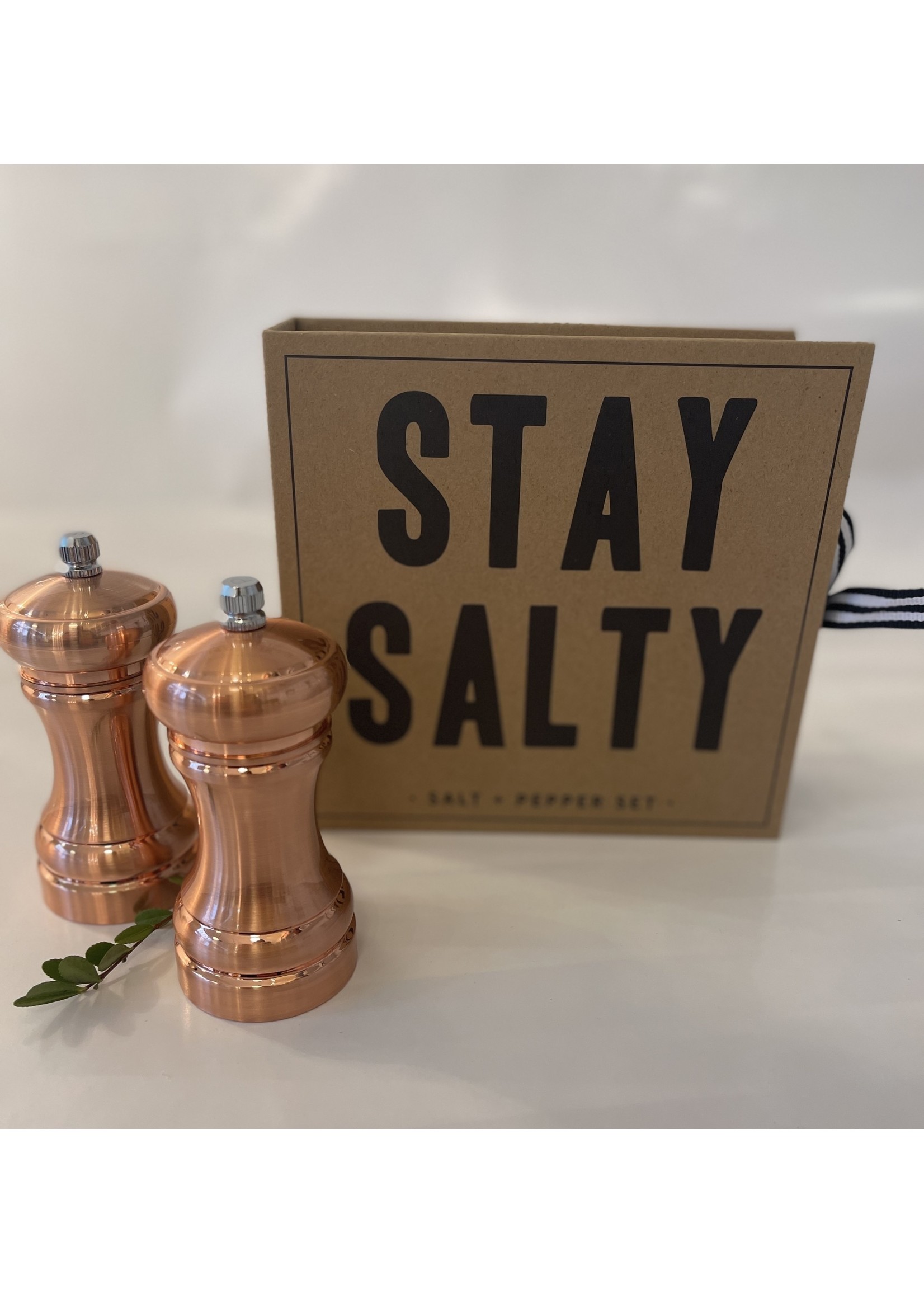 Creative Brands Salt & Pepper Mill - SALTY set