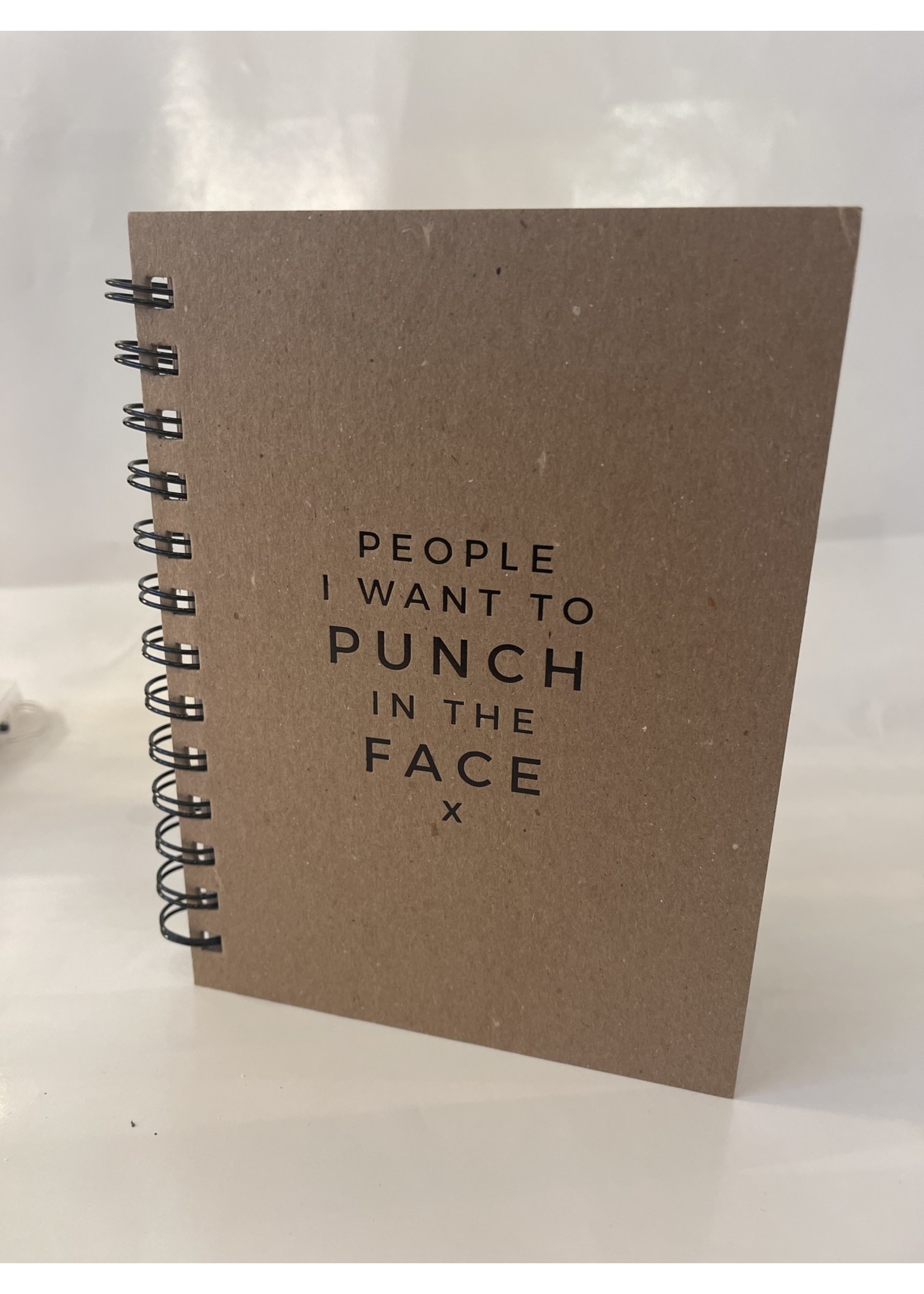 Meriwether People I Want to Punch in the Face notebook - Journal