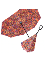 RainCaper Reverse Art Umbrella - Kadinsky Circles