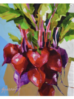 Jennifer Sparacino Beets on Paper Bag - Jennifer Sparacino