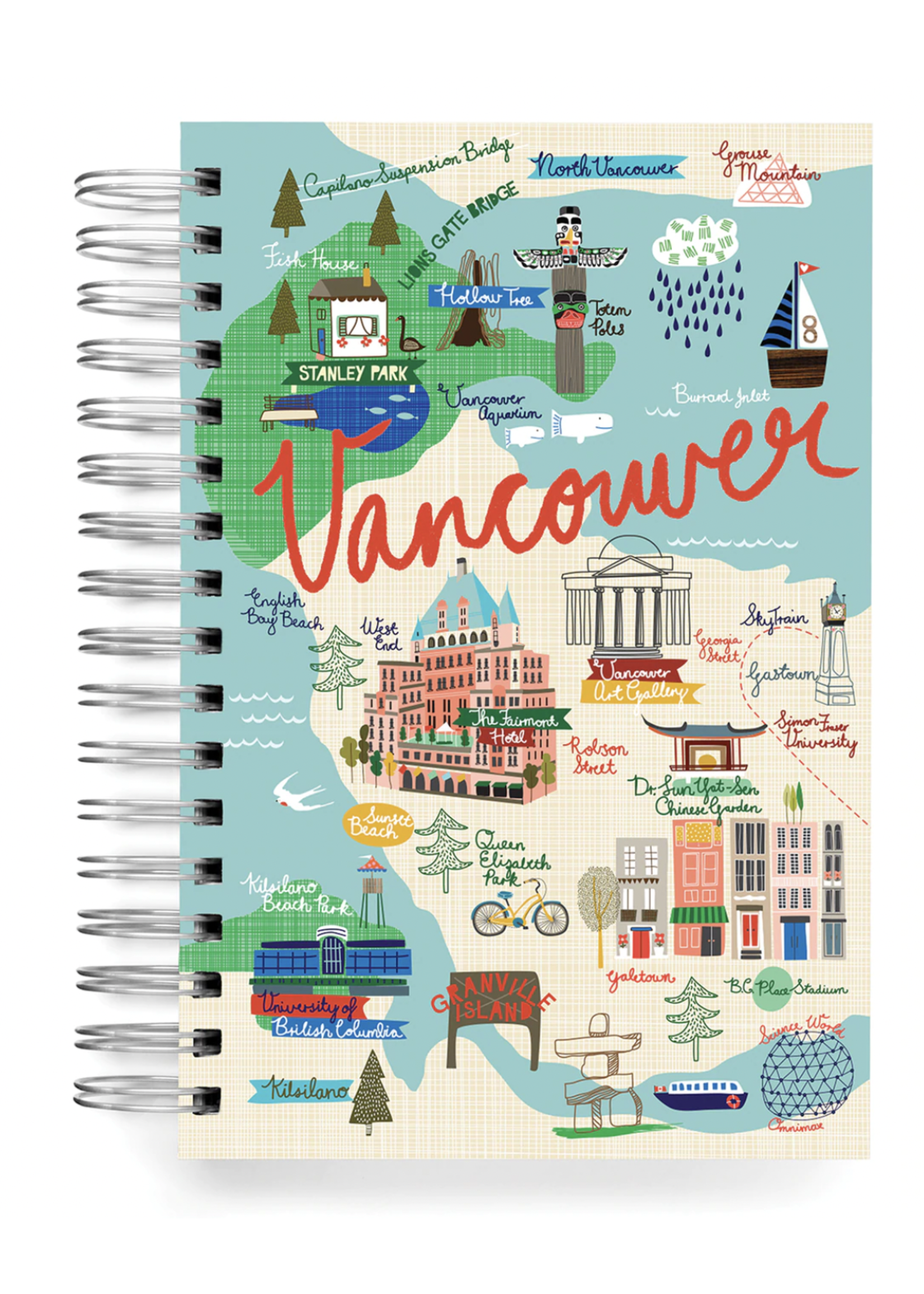 Ecojot Vancouver Ringbound Journal
