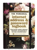 Internet Log Book - Midnight Floral