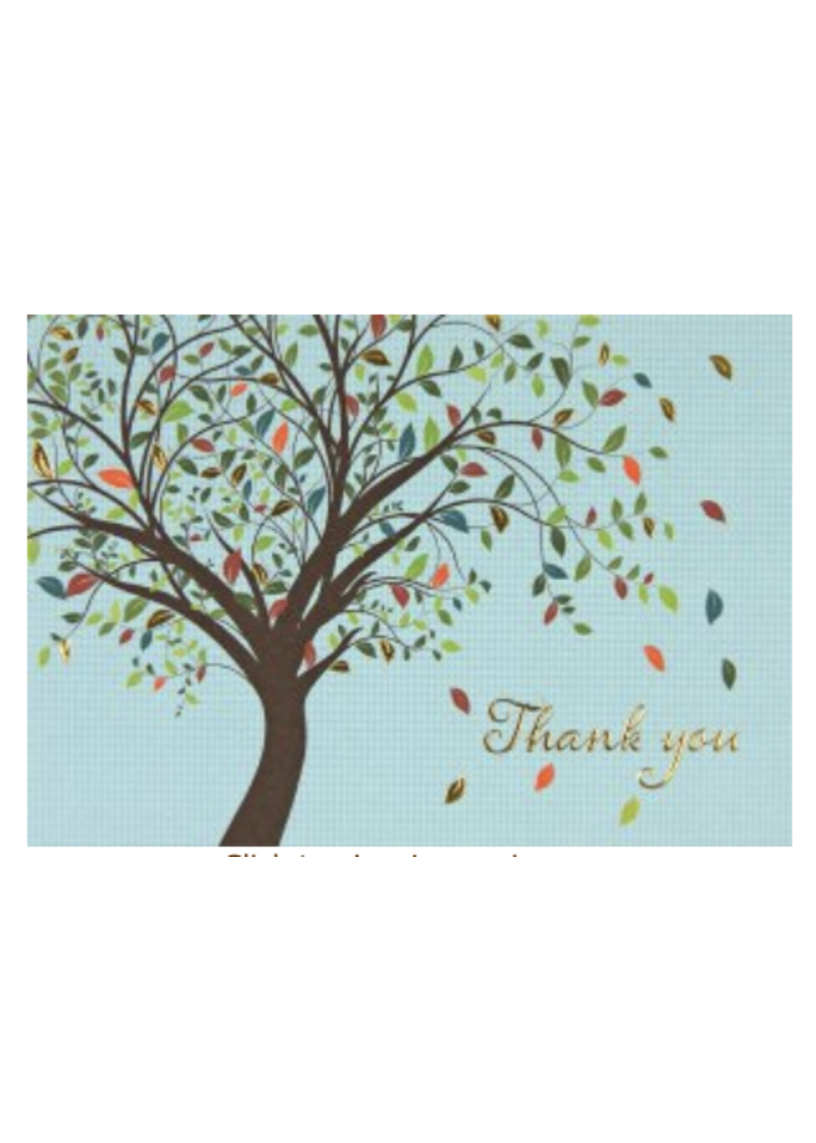 Peter Pauper Press Boxed Thank you cards - Tree of Life