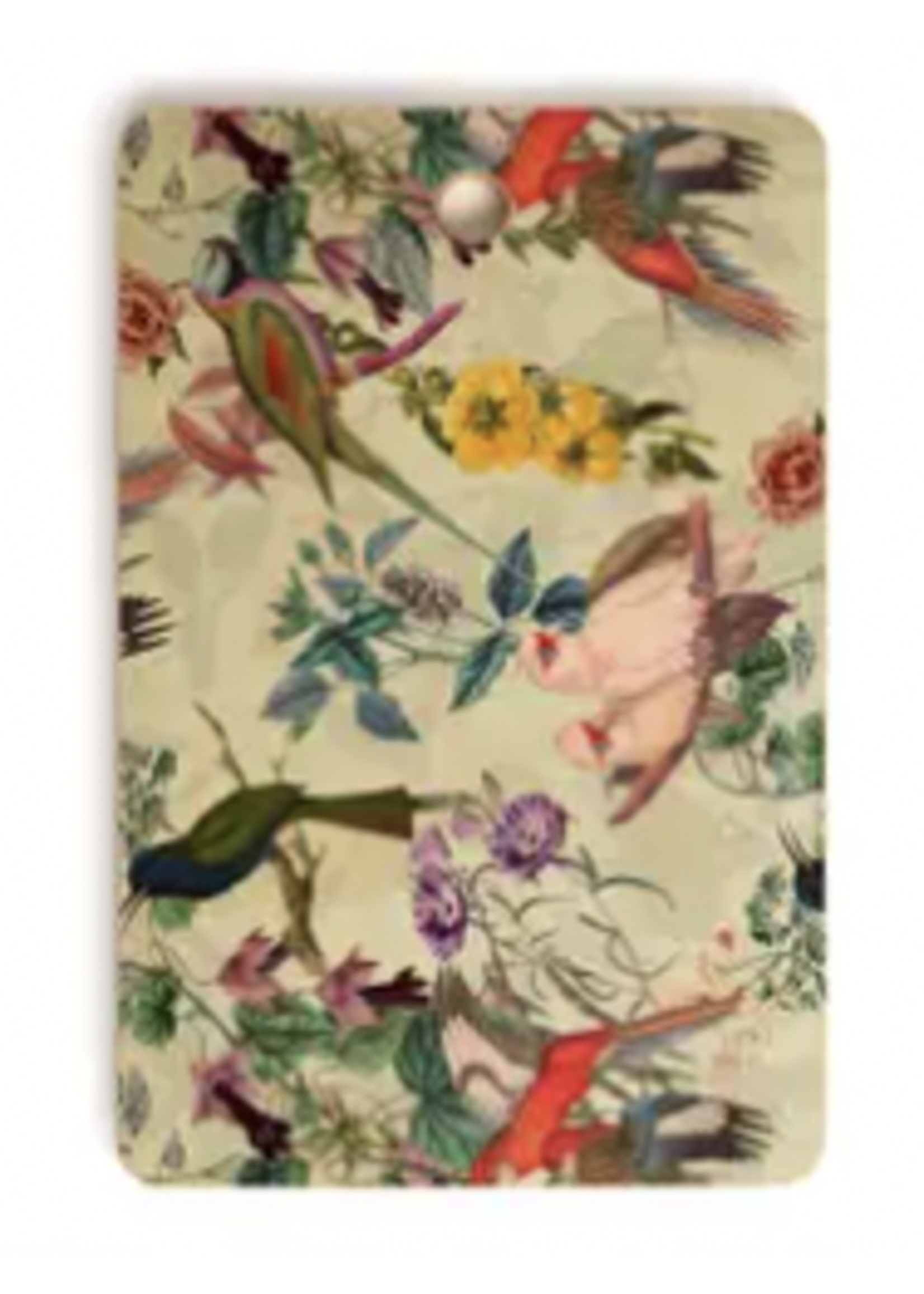 Deny Designs Floral and Birds Cutting Board