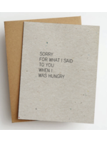 Skel&Co. Sorry for what I said card
