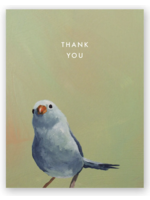 Mincing Mockingbird Bluebird Thank you card