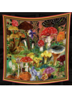 Nathalie Lete Nathalie Leté Silk Scarf: Mushrooms 98 cm