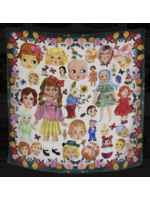 Nathalie Lete Nathalie Leté Silk Scarf: Dolls 98 cm