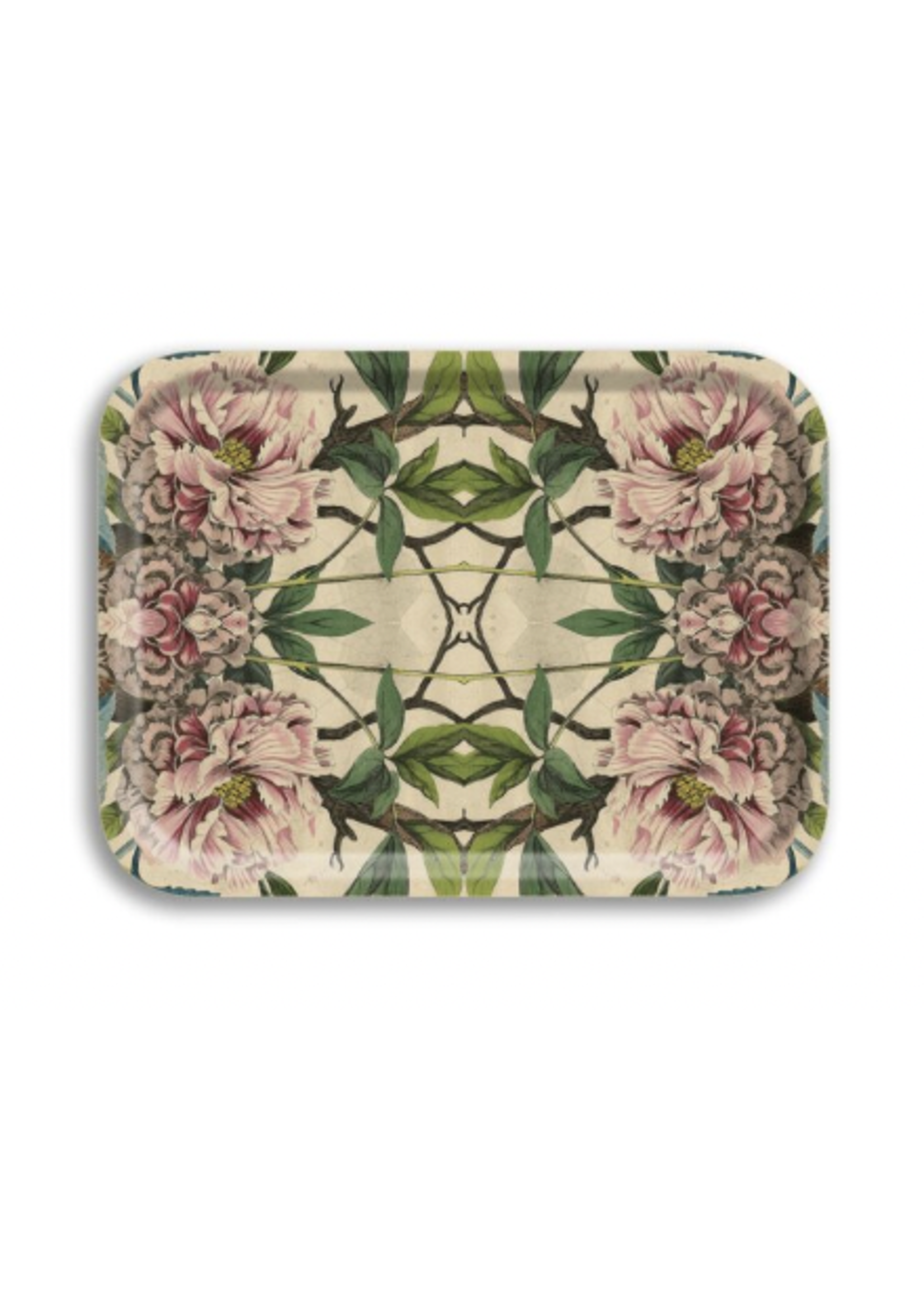 Patch NYC Peonies Small Birch Tray by Patch NYC