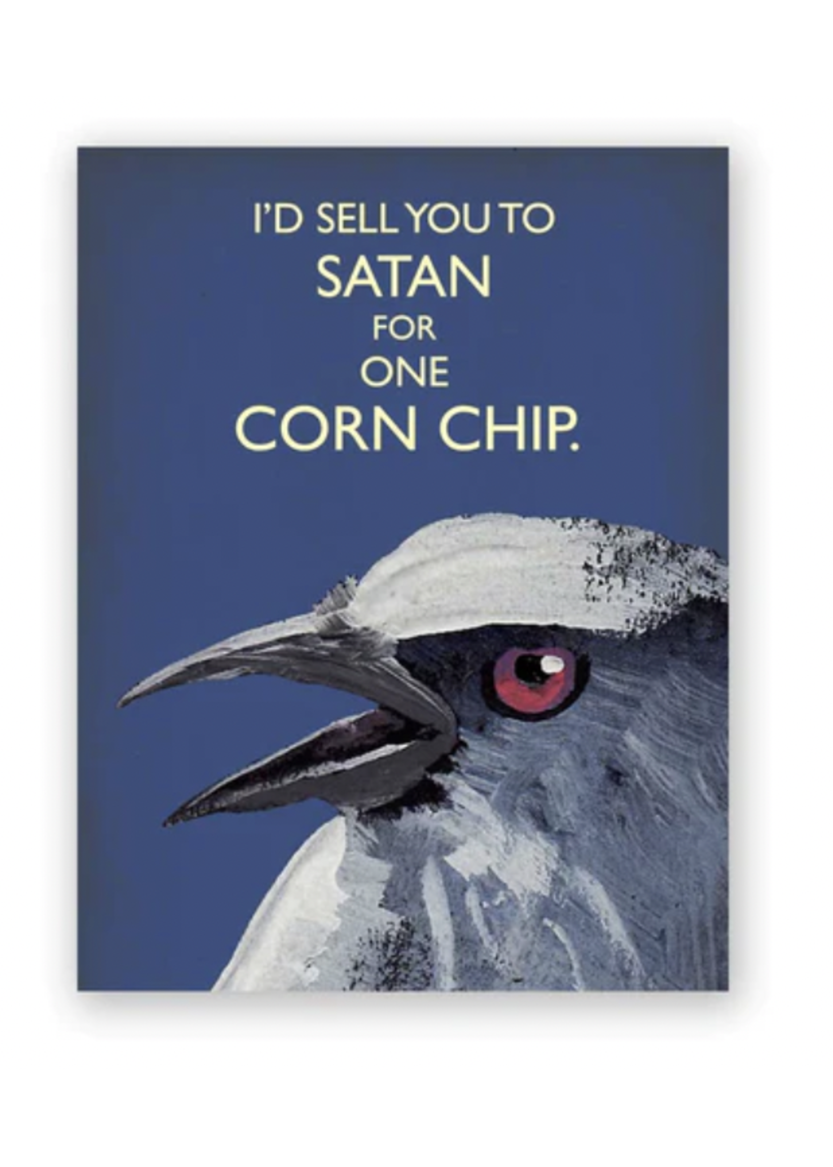 Mincing Mockingbird Corn Chip Card