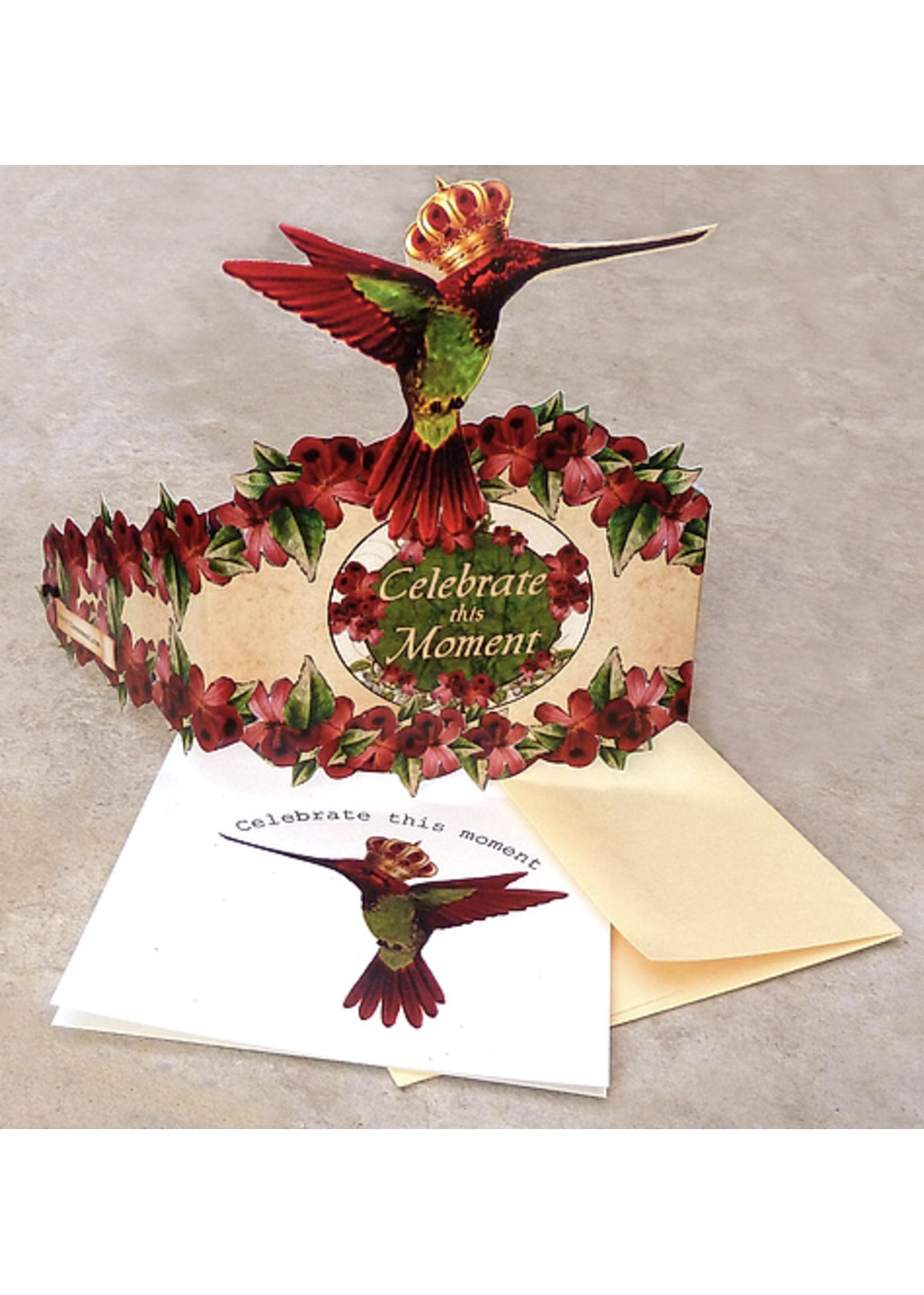 Heart the Moment Tiara Card - Celebrate This Moment, Hummingbird