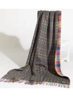 Foxford Mills Foxford Mills -LambswoolThrow -  The Rainbow Polka Dot