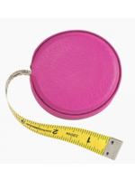 Graphic Image Hot Pink Leather Tape measure