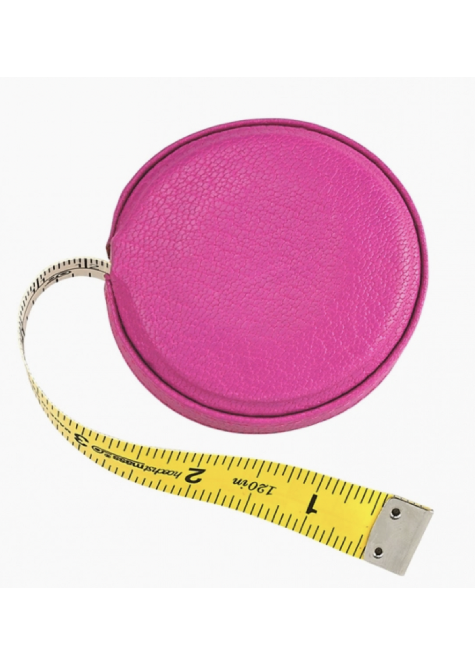 Graphic Image Hot Pink Leather Tape measure