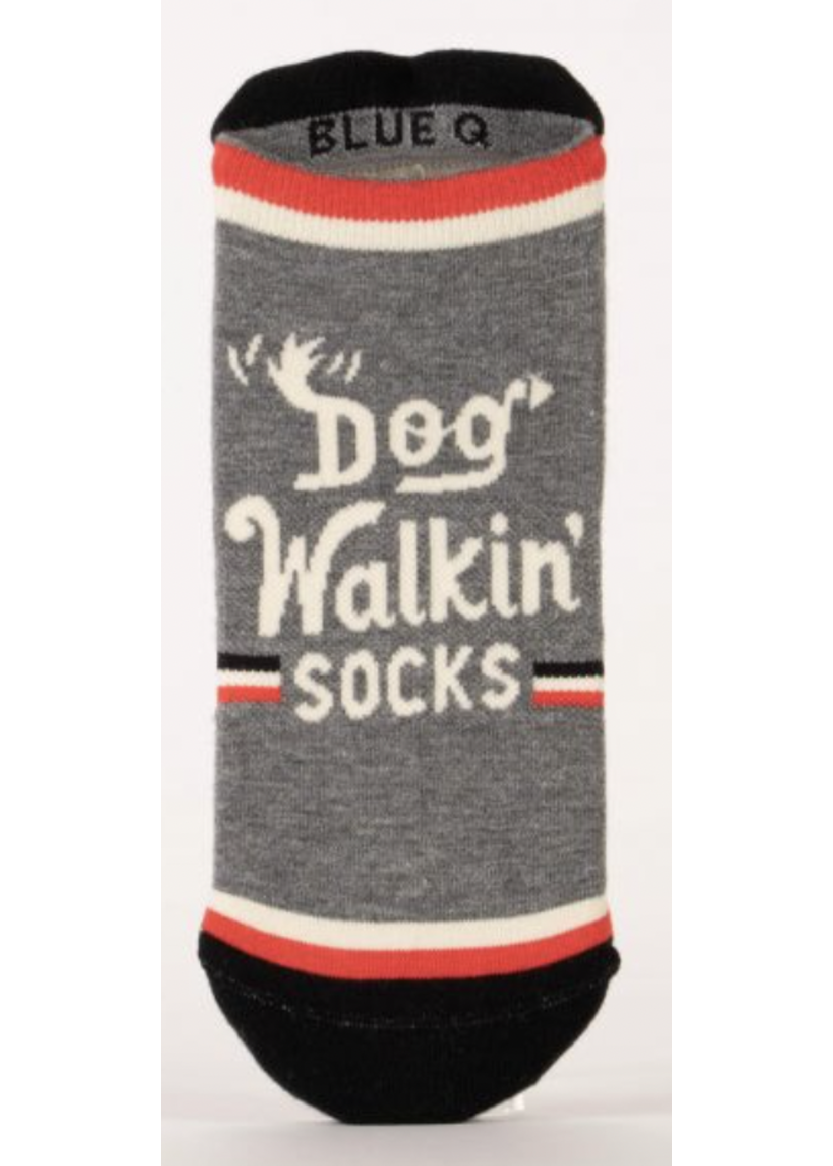 Blue Q Dog Walkin' Sneaker Socks