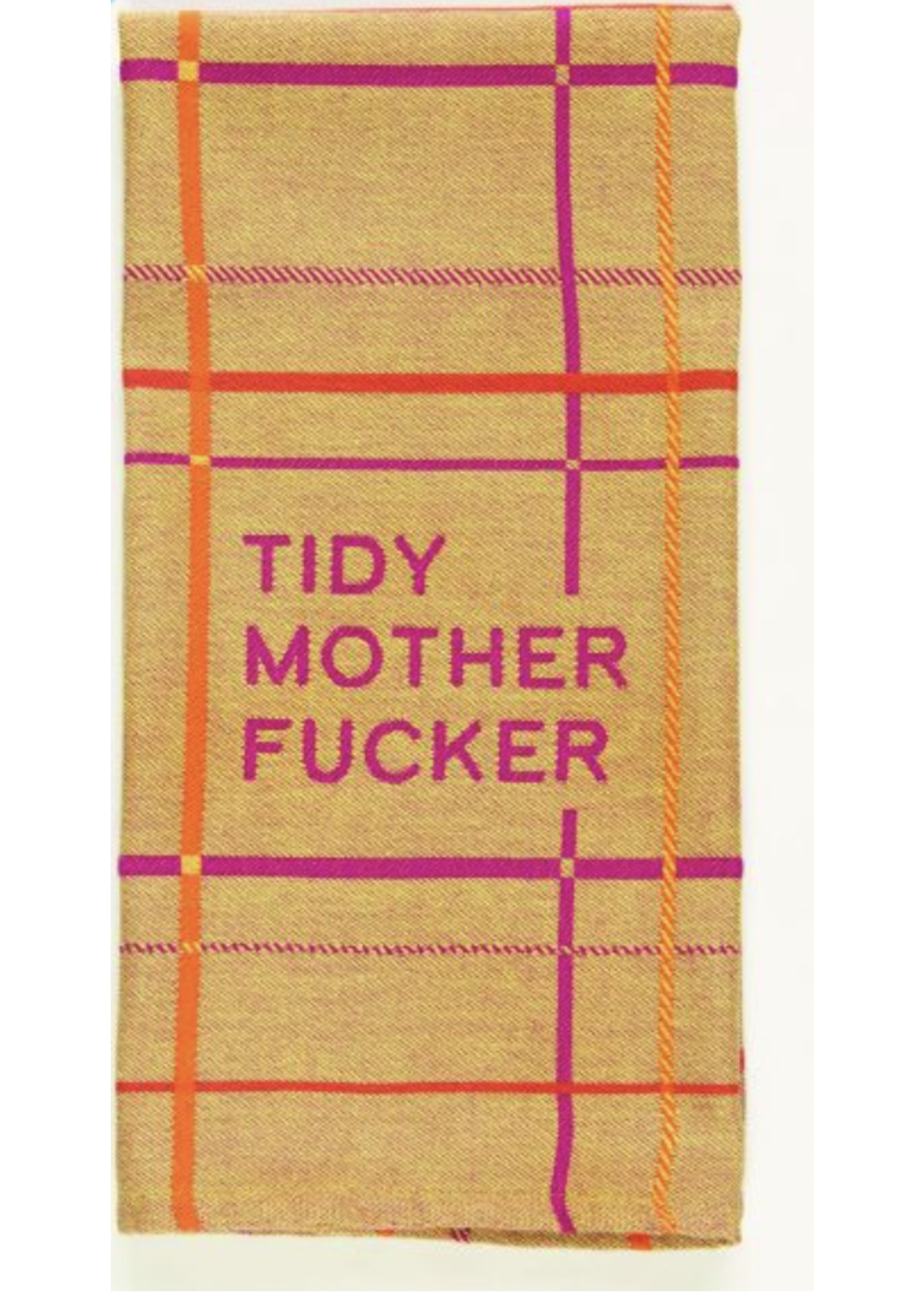 Blue Q Tidy Motherfucker Tea Towel