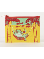 Blue Q Drink Money Coin Purse