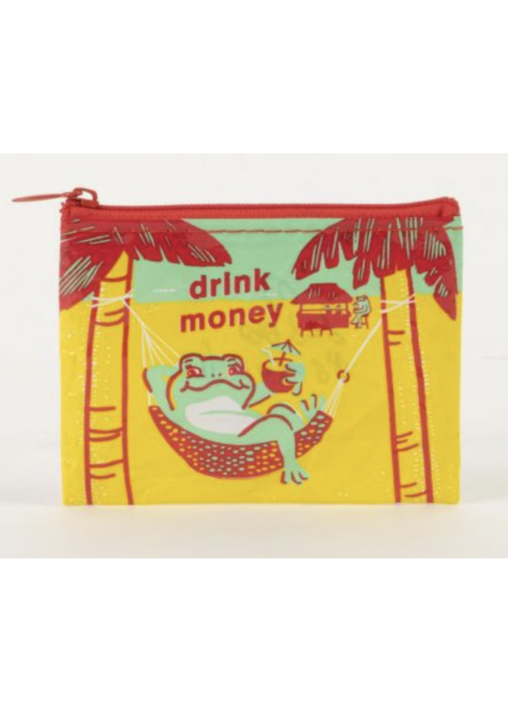 Blue Q Drink Money Coin Purse