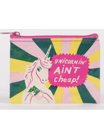 Blue Q Unicornin' Ain't Cheap Coin Purse