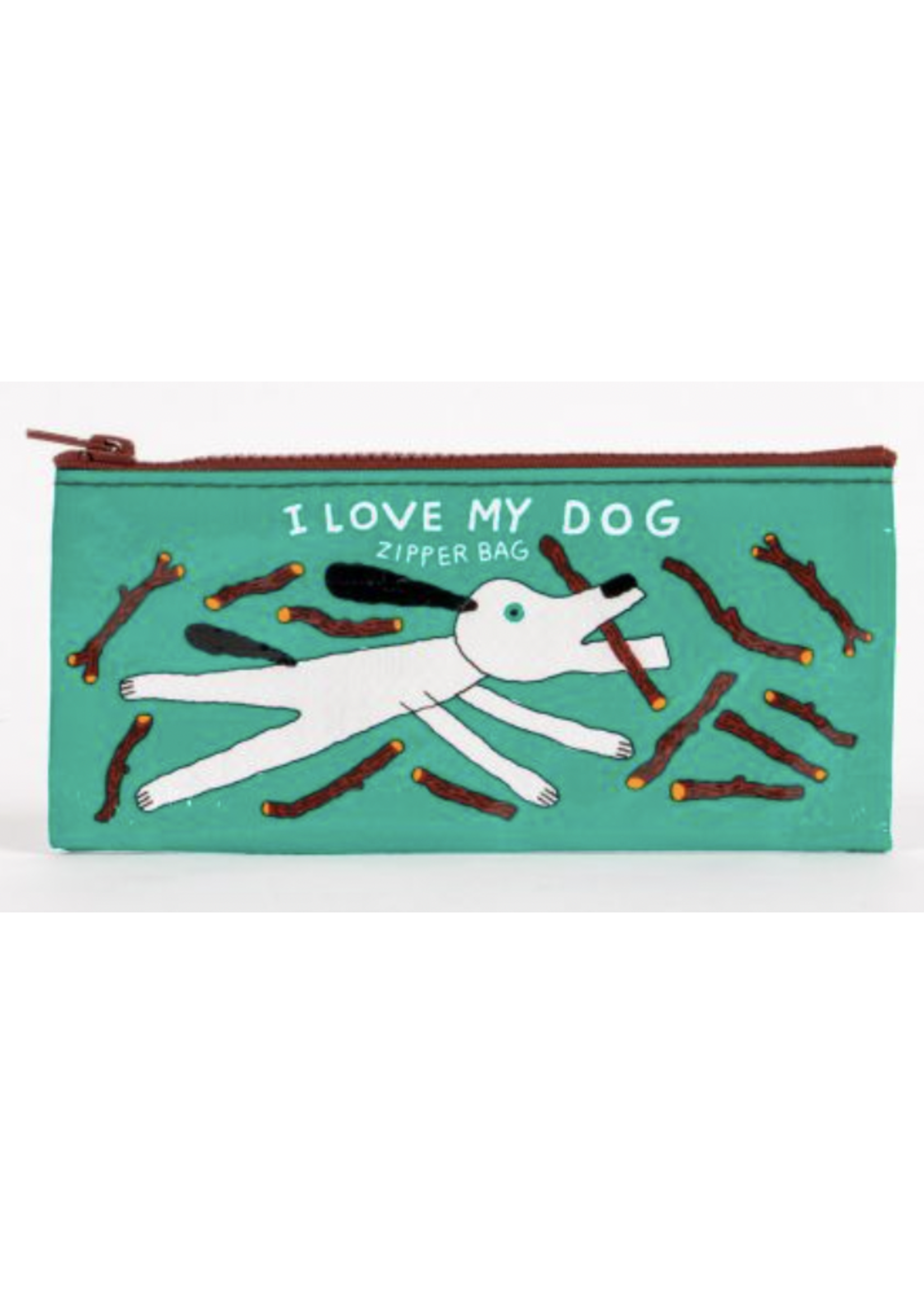 Blue Q I Love my Dog Pencil Case