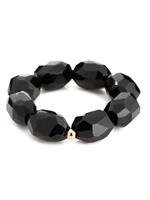 Lolo Lolo Chunky Black Onyx Bracelet