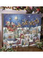 Byers Choice Heirloom Advent Calendar - Santa's Sleigh