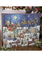 Byers Choice Musical Heirloom Advent Calendar: Santa's Sleigh