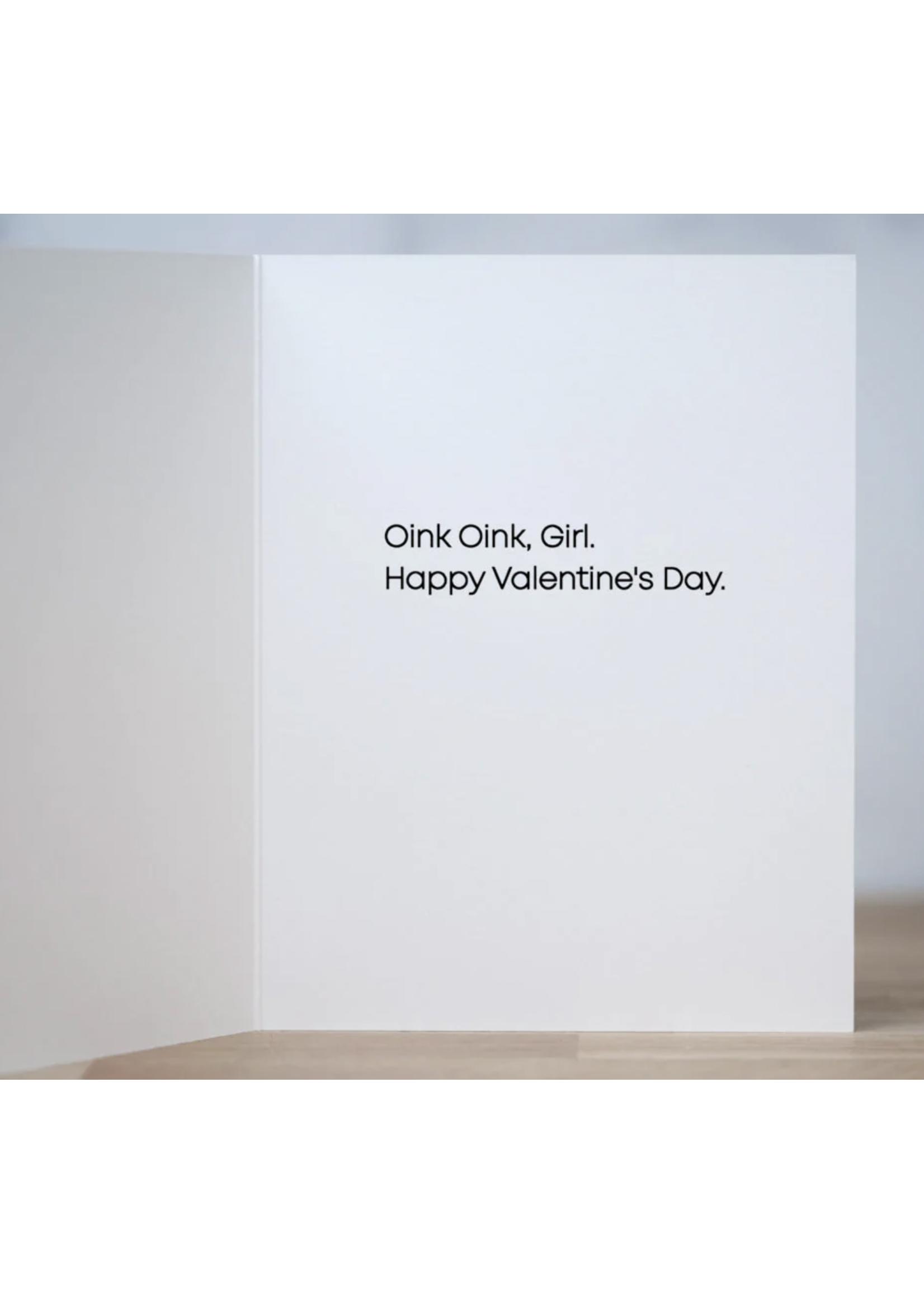 Meriwether Let's Be Honest ...Snort like a pig card