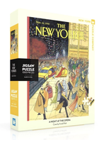 New York Puzzle Co. New Yorker Night at the Opera Puzzle