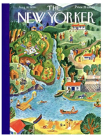 New York Puzzle Co. New Yorker Puzzle : Summer Vacation