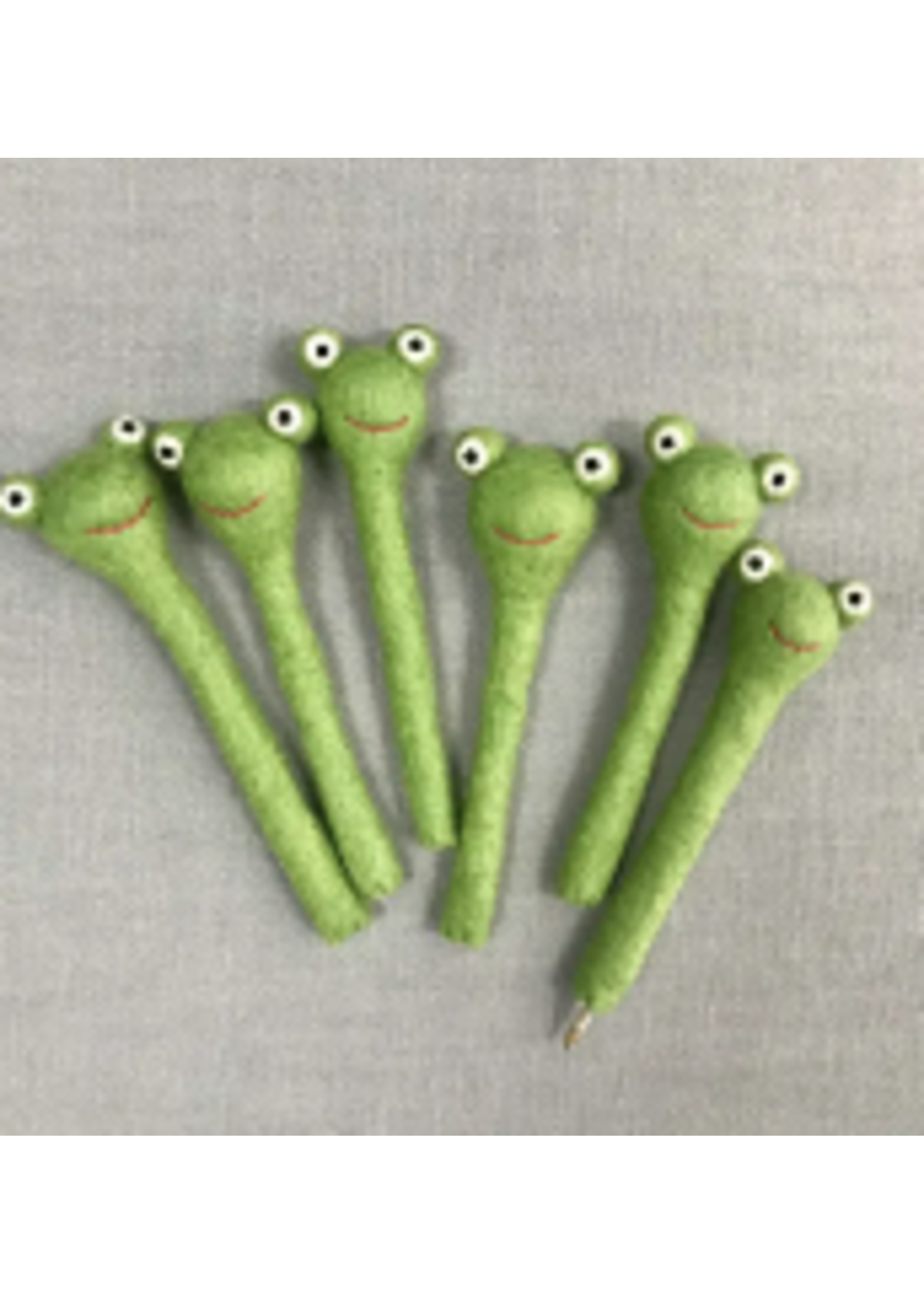 The Winding Road Felt Pencil Topper - Frog