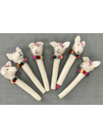 The Winding Road Felt Pencil Topper - Llama