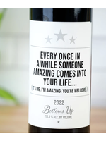 Meriwether I am amazing wine label