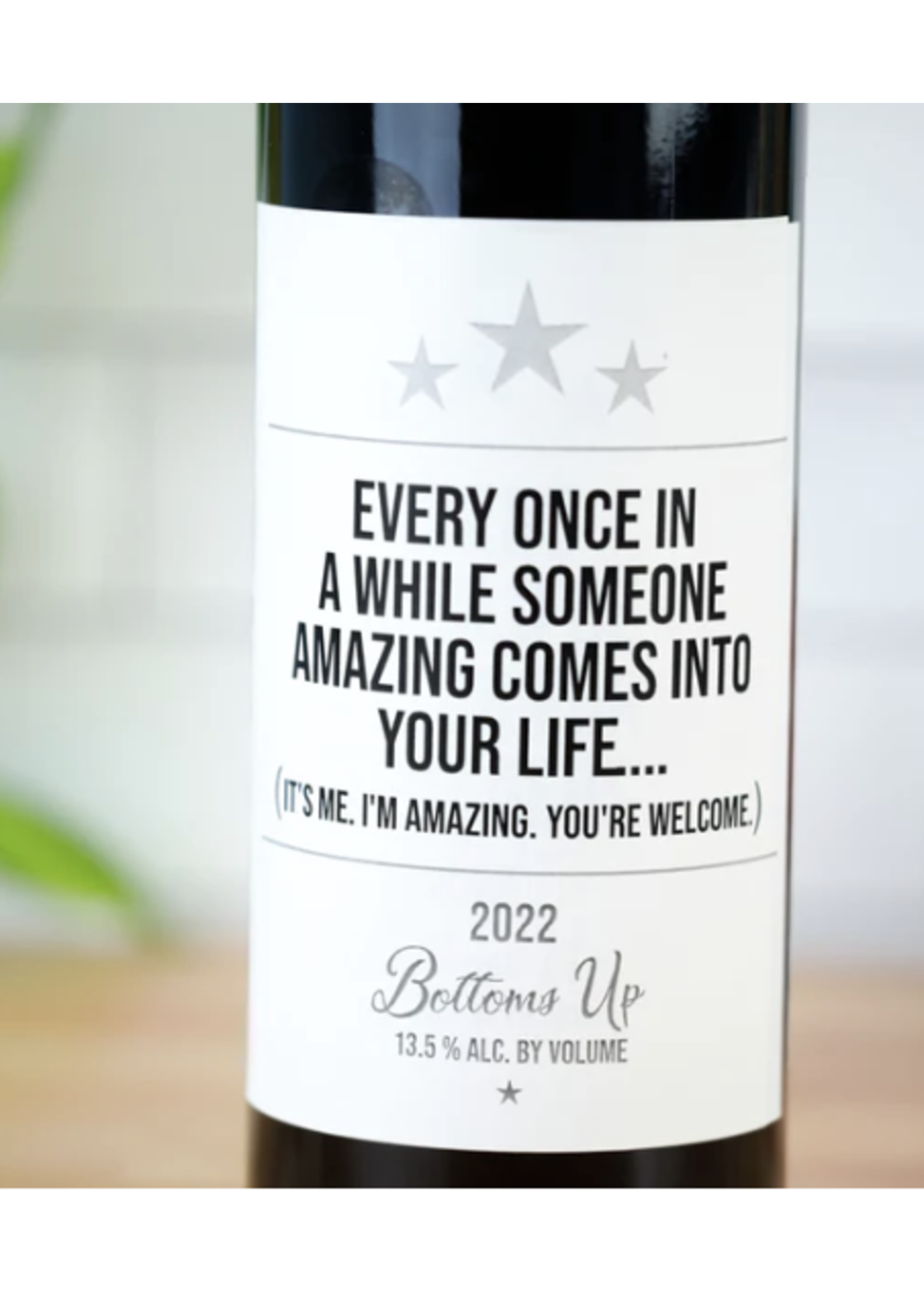 Meriwether I am amazing wine label