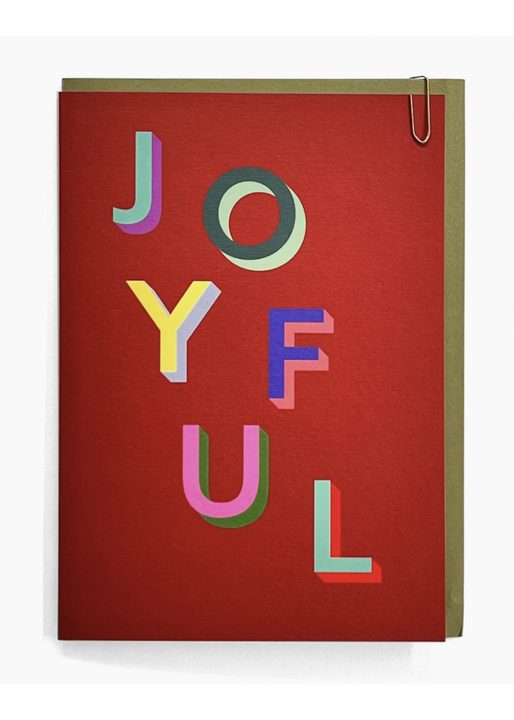 Pavilion POP- Christmas  Card - Joyful !