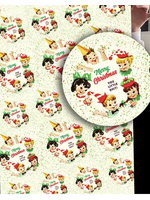 Offensively Delightful Little Shit Xmas Christmas Gift Wrapping Paper